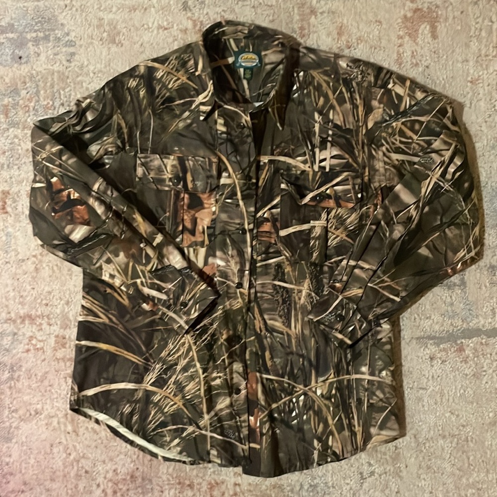 Cabelas camo realtree max-4 shirt